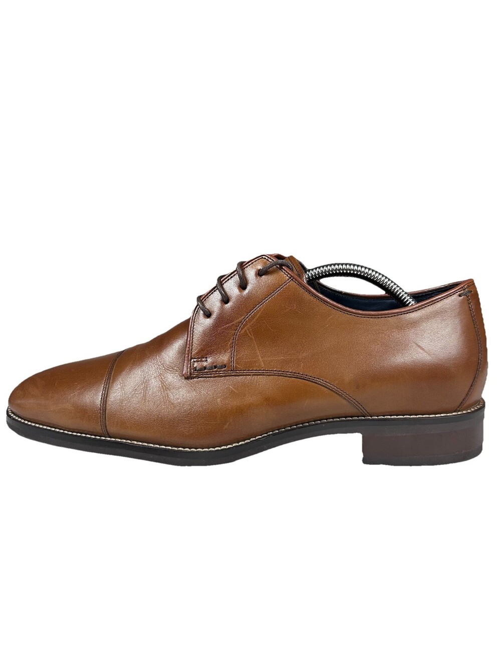 Cole Haan Mens Lenox Hill British Tan Cap Toe Lace Up Dress Oxfords Size 10M